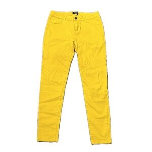 CB Los Angeles Skinny Harvest Gold Yellow Soft Jeggings Skinny Pants Bright Sz 9